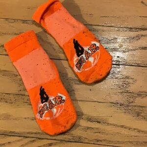 Nike Air Orange Baby Socks